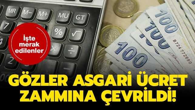 Asgari ücret zammı için geri sayım!