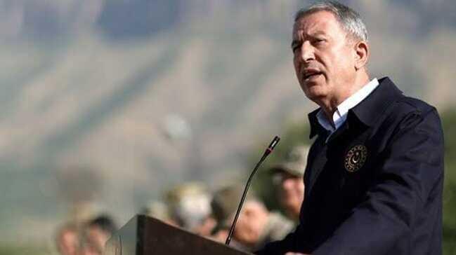 Bakan Akar: Libya mutabakatları diğer ülkelere karşı bir tehdit değildir