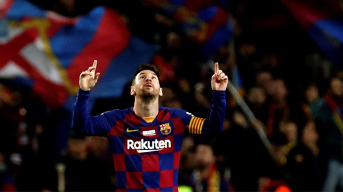 Messi'den tarihi hat-trick