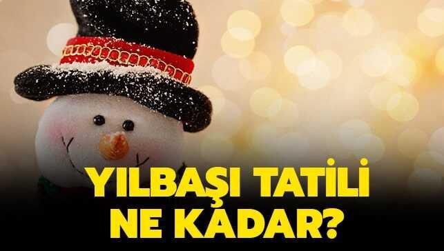 Yılbaşı tatili için geri sayım