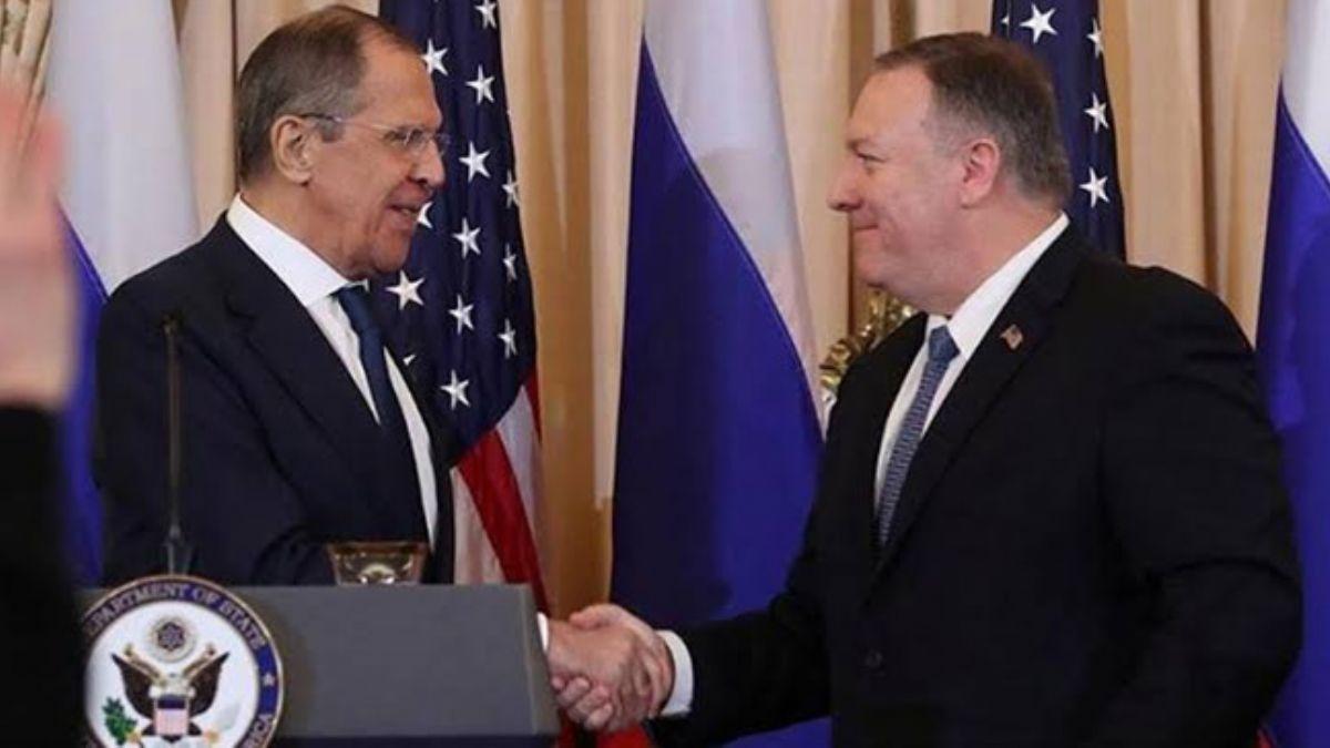 ABD'de bir araya gelen Pompeo ve Lavrov'dan kapsaml grme