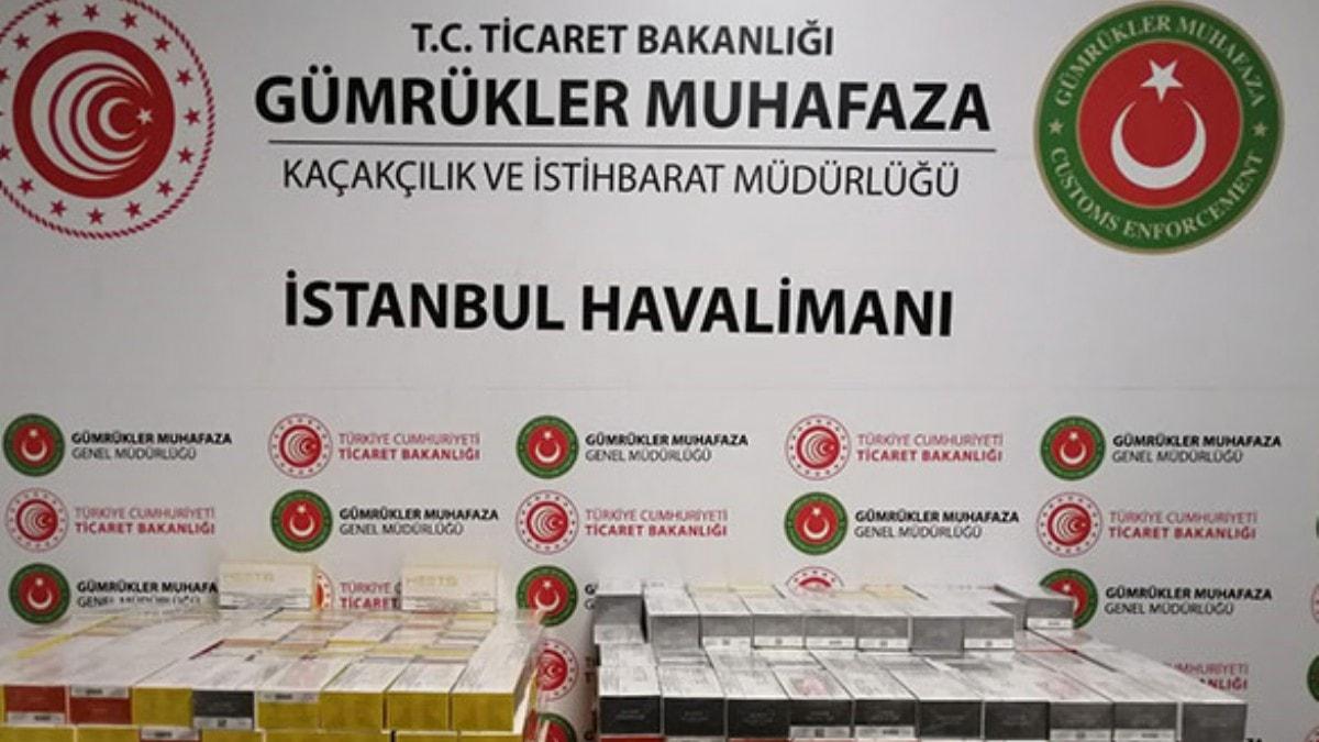 stanbul Havaliman'nda 1 ton 700 kilogram uyuturucu madde ele geirildi