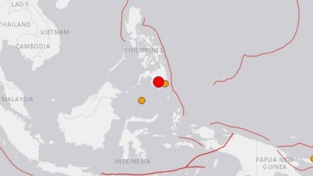 Filipinler'de 6,9 byklnde deprem