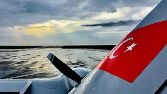 Türkiye'den KKTC Havalimanı'na ilk İHA yola çıktı