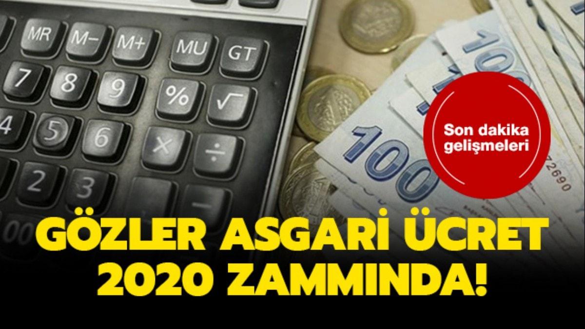 Asgari cret 2020 ne kadar olacak" 3. toplant yapld