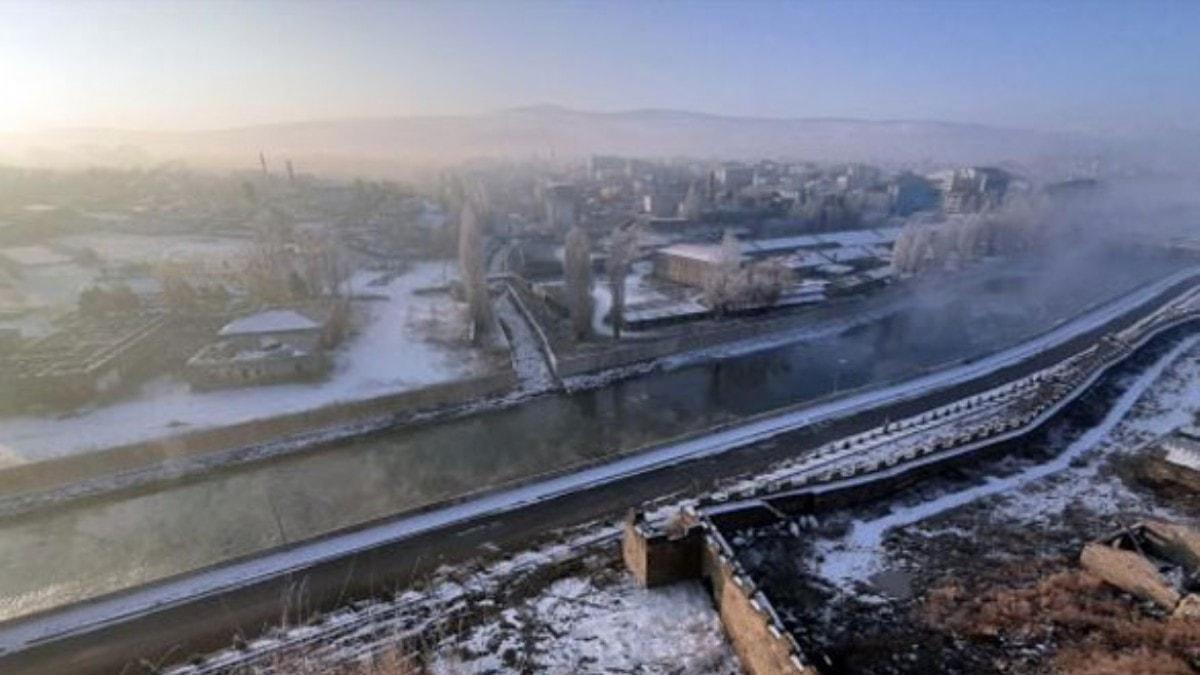 Ardahan Gle eksi 17 dereceyle Dou Anadolu'da en souk yerleim yeri oldu