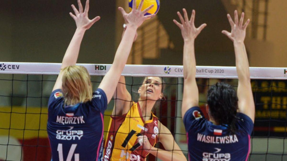 Galatasaray HDI Sigorta, CEV Kupas'na veda etti