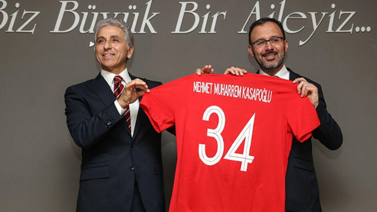 Genlik ve Spor Bakan Mehmet Muharrem Kasapolu: Tarihi admlar atyoruz