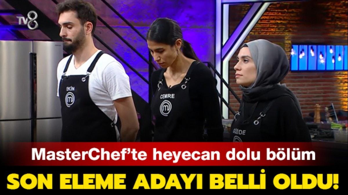 MasterChef'te elemeye kimler kald" 18 Aralk MasterChef'te eleme aday belli oldu! 