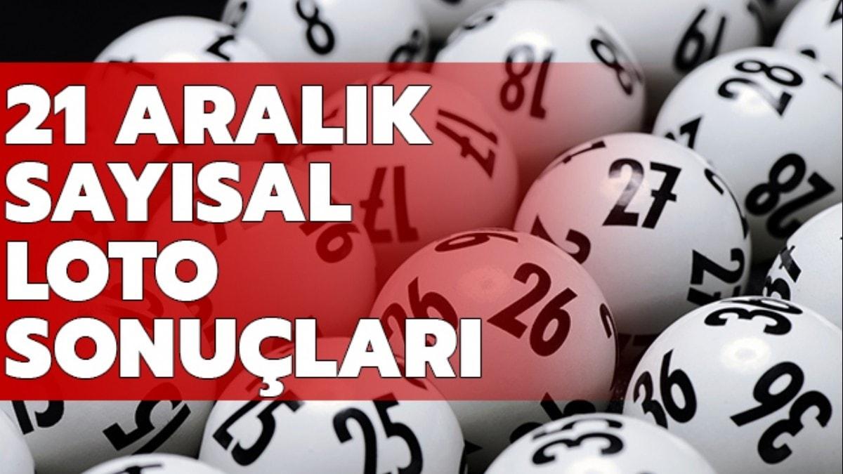 21 Aralk 2019 Saysal Loto sonular