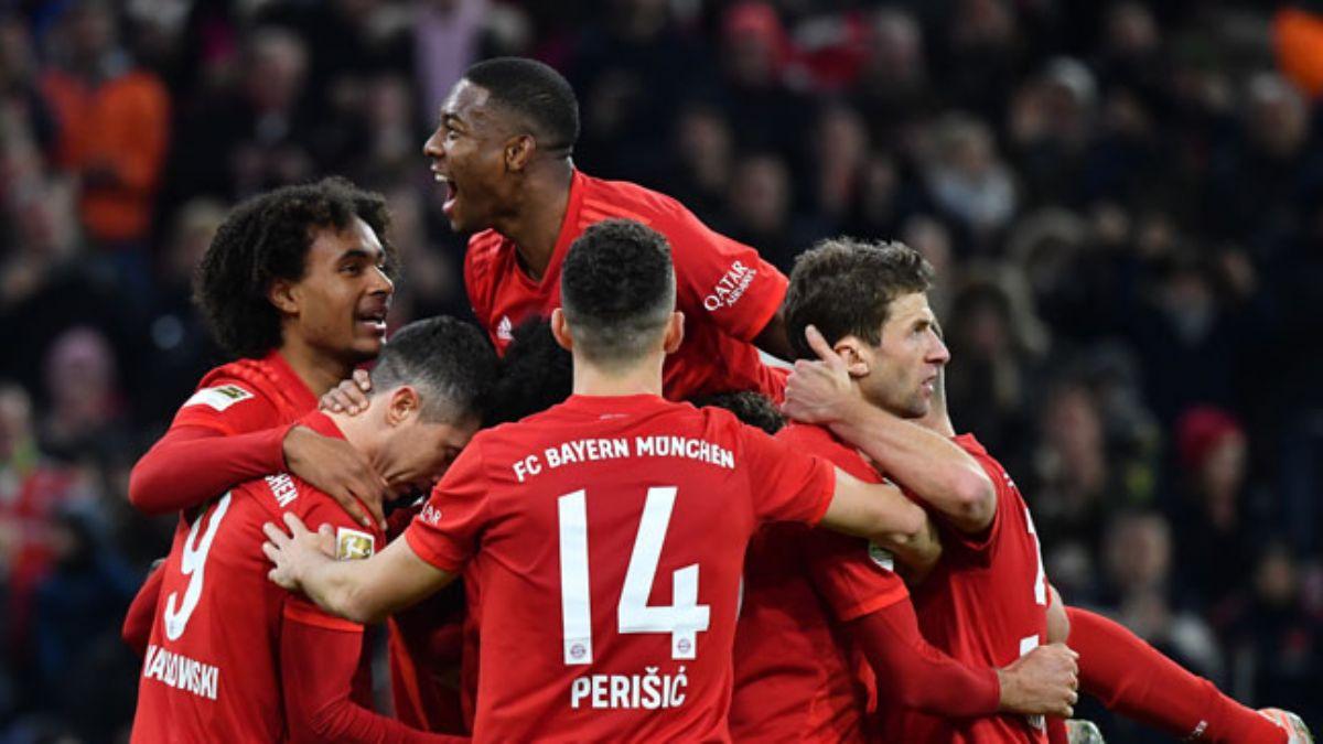 Bayern Mnih araya  puanla girdi