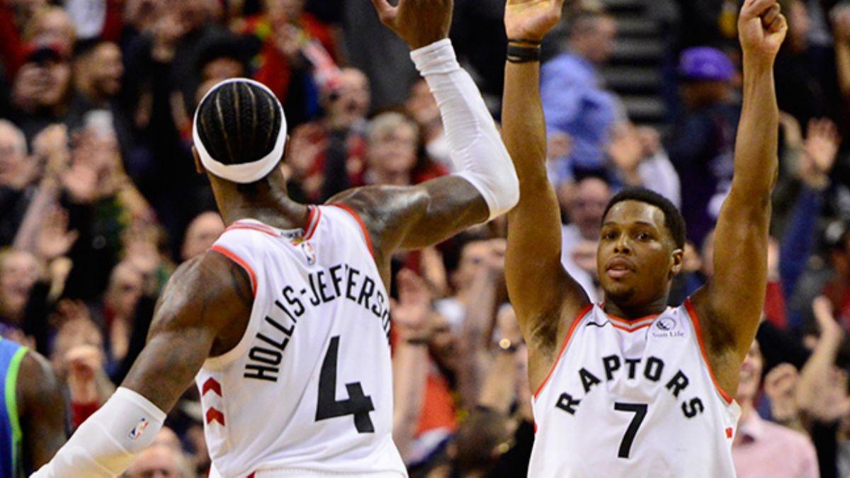 NBA'de Toronto Raptors'tan tarihi geri dn