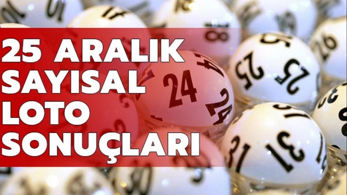 Saysal Loto sonular 25 Aralk 2019