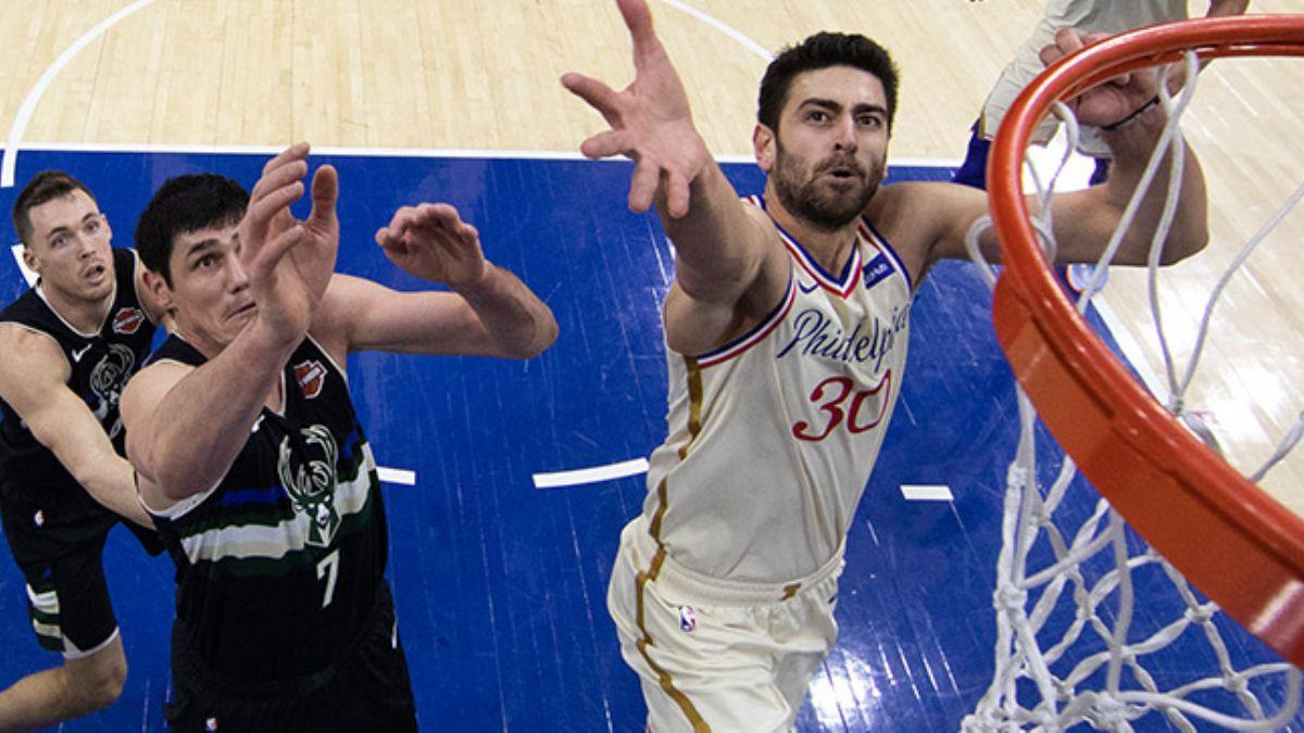 NBA'de Furkan Korkmazl Philadelphia, Ersan lyasoval Bucks' malup etti