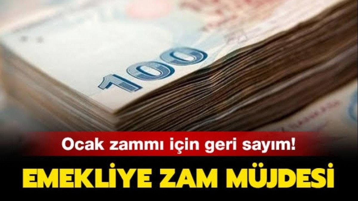 Gzler emekli maa zammnda! Geri saym balad