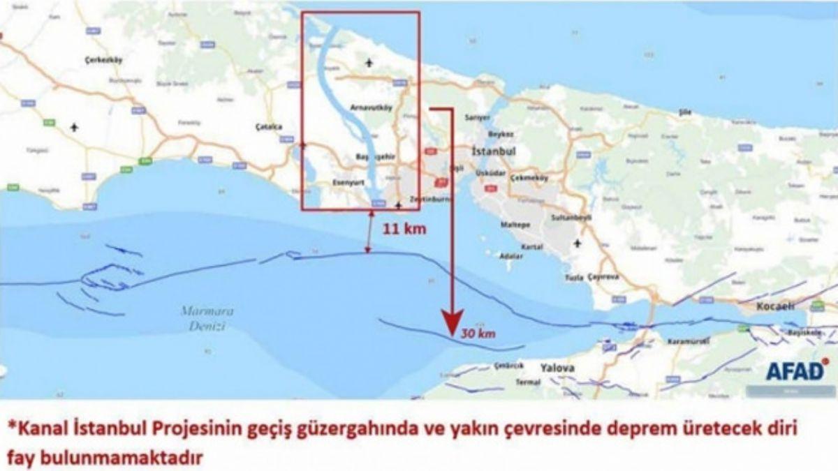 Son dakika: AFAD'dan 'Kanal stanbul' aklamas