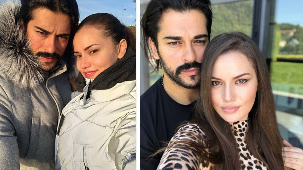 Kurulu Osman'n yldz Burak zivit'ten ei Fahriye Evcen'le romantik paylam