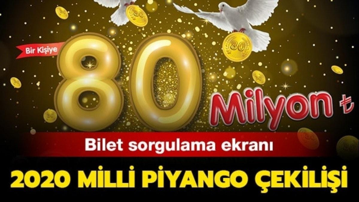 Milli Piyango sonular sral tam liste yaynland!