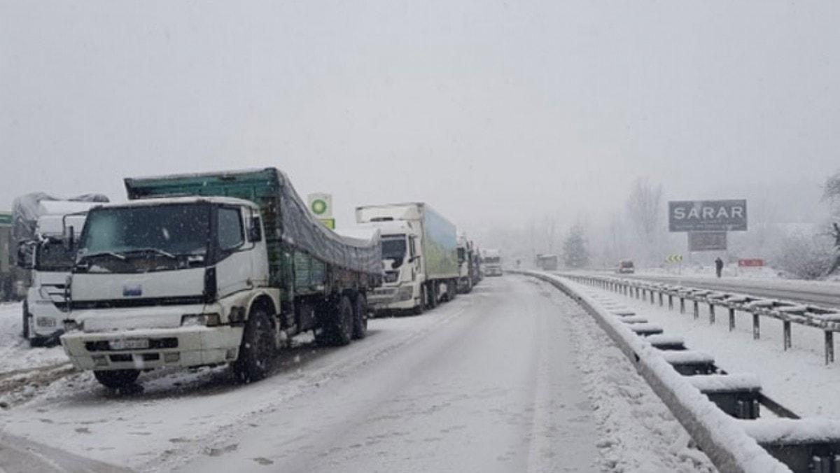 Bursa-Ankara kara yolu ulama kapand