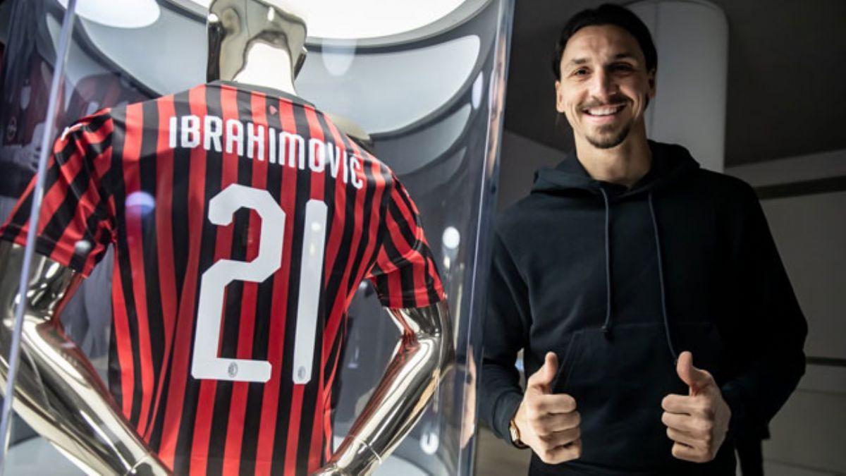 Milan'n yeni transferi Zlatan Ibrahimovic, 21 numaral formay giyecek