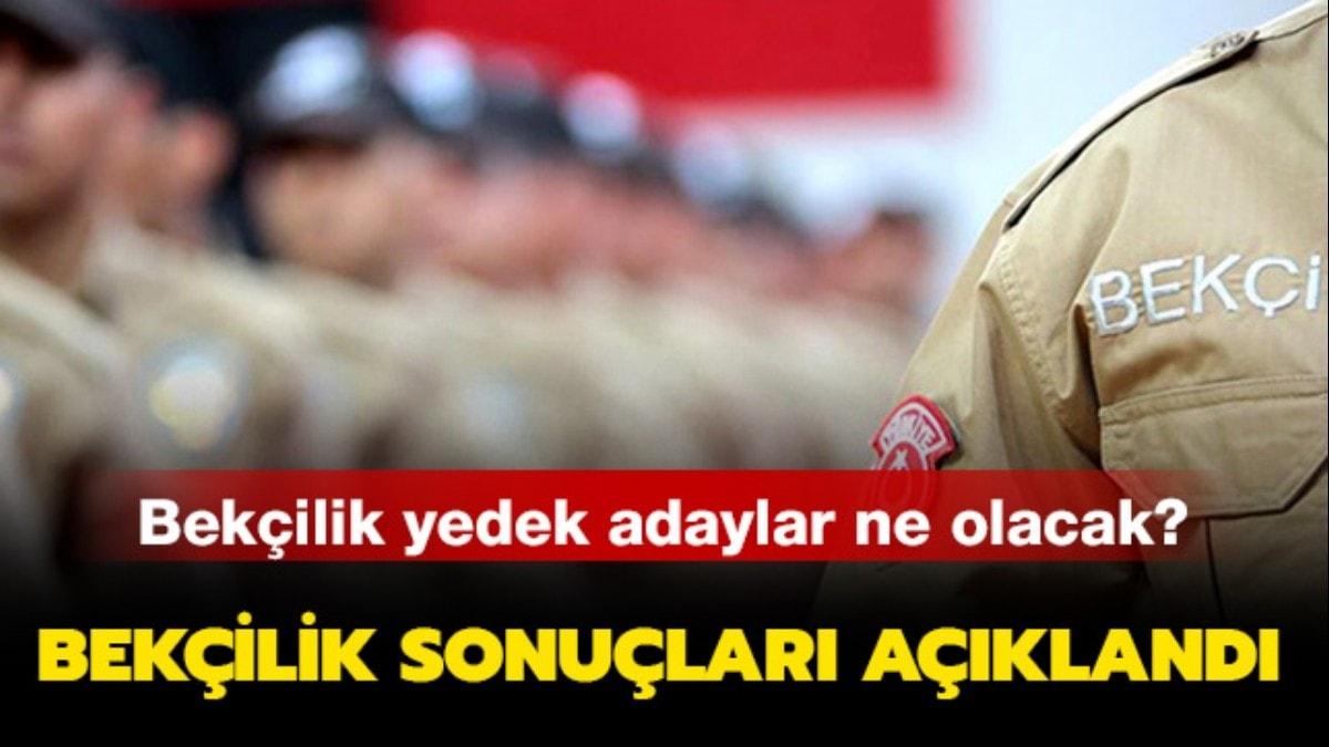 Bekilik yedek adaylar ne olacak"