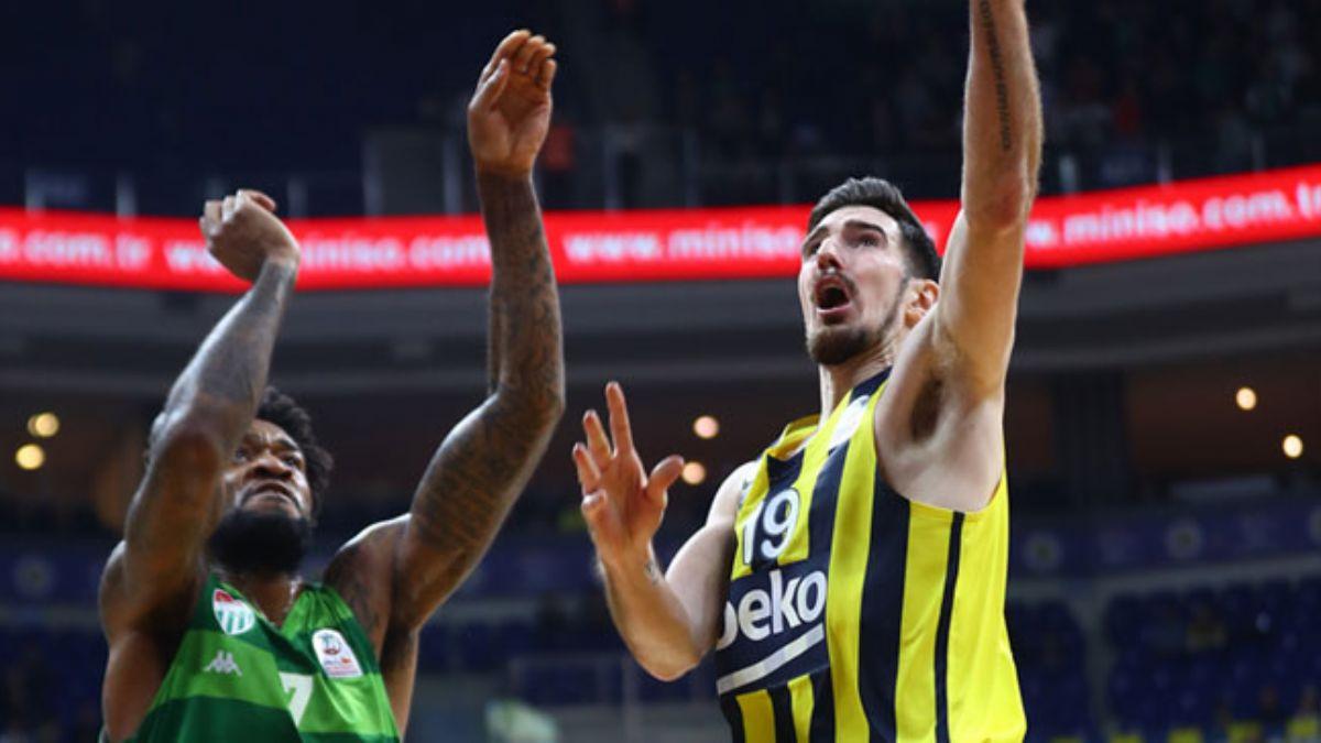 Nefes kesen mcadelede galip Fenerbahe Beko