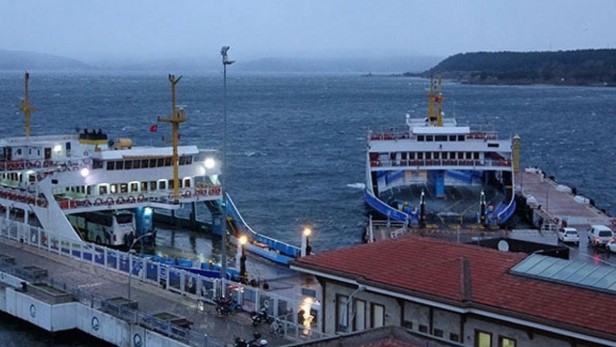 Kuzey Ege ve Gney Marmara'daki adalara ulam durdu