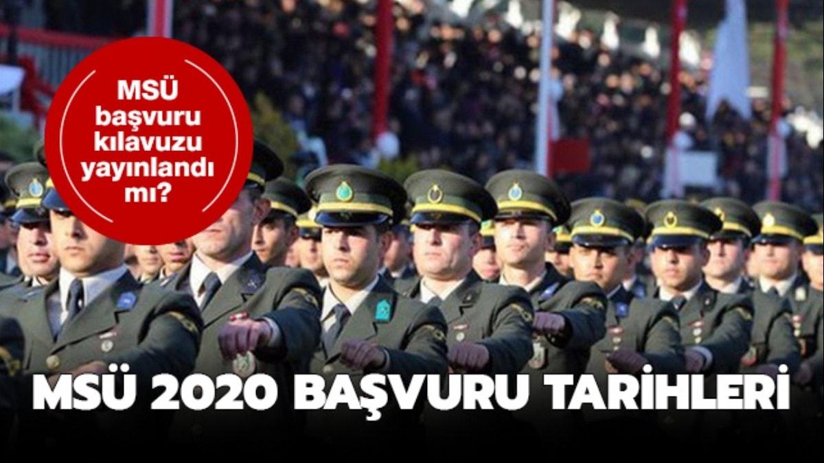 MS 2020 bavurular bugn balad! 