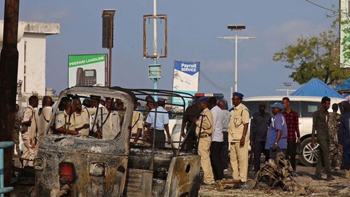 Mogadiu'da hkmet binalarnn yaknlarnda patlama