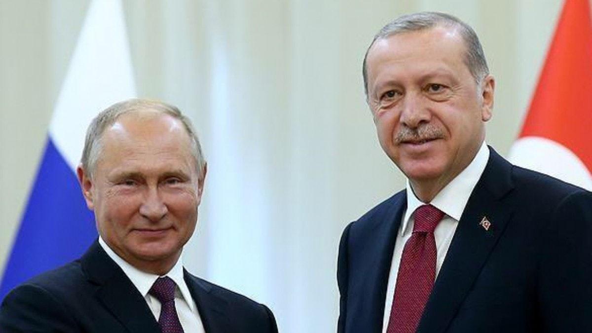 Gzler Bakan Erdoan ve Putin zirvesinde! Trkakm treni ncesi kritik grme