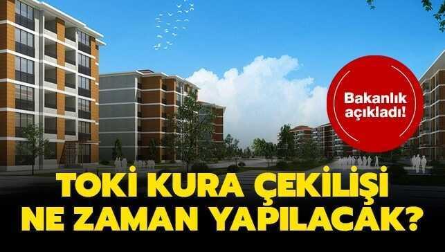 TOKİ kura çekilişi için heyecanlı bekleyiş