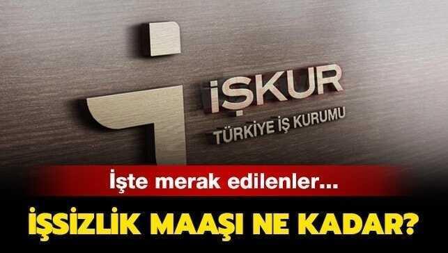 İŞKUR işsizlik maaşı ne kadar"