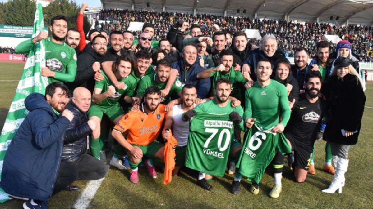 Ziraat Trkiye Kupas'nda Krklarelispor, Medipol Baakehir'i eleyip eyrek finale ykseldi