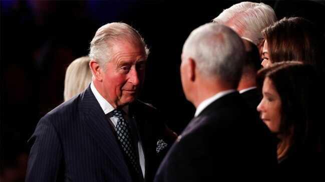 Dünya Prens Charles'ın bu hareketini konuşuyor... Mike Pence dondu kaldı