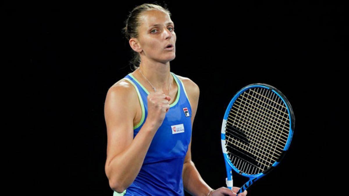 Pliskova ve Medvedev, Avustralya Ak'ta 3. tura ykseldi