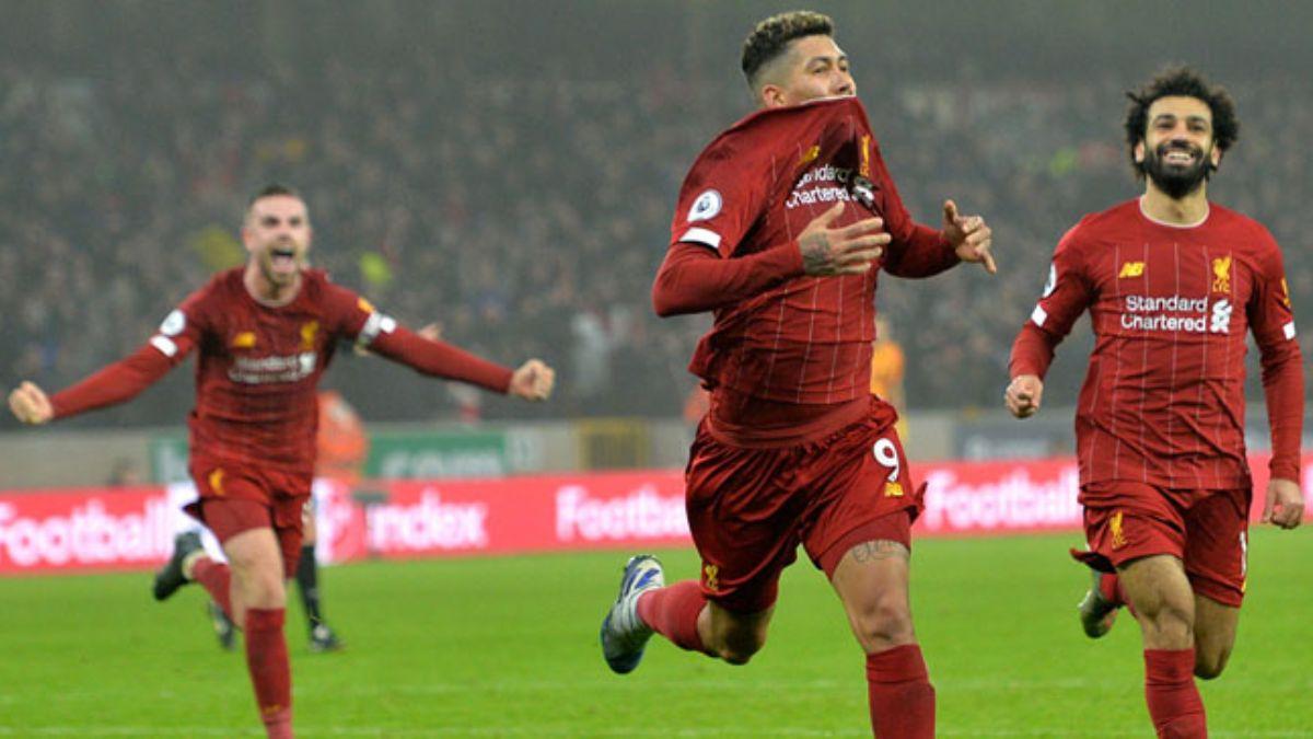 Liverpool tarihi galibiyet serisine devam ediyor