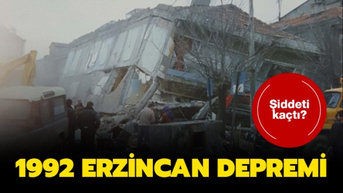 1992 Erzincan depreminde ka kii ld" Byk Erzincan depremi ka iddetindeydi" 