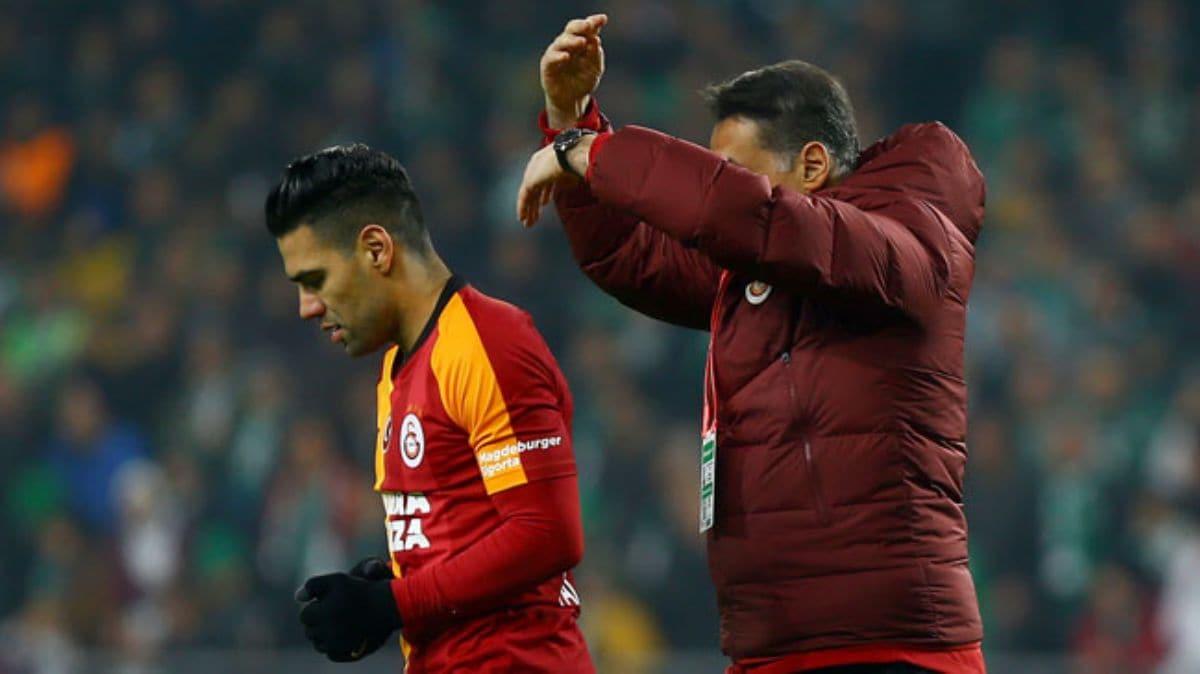 Galatasaray, Radamel Falcao ve Saracchi'nin sakatlyla ilgili aklama yapt