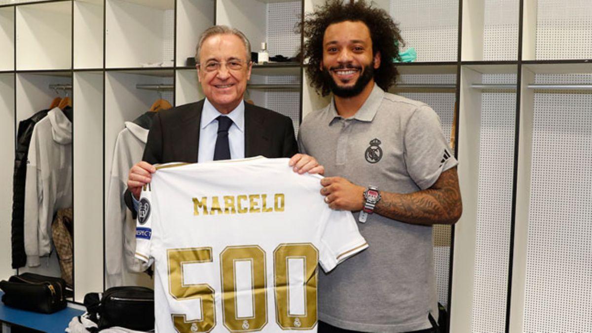 Marcelo Real Madrid formasyla 500. mana kt