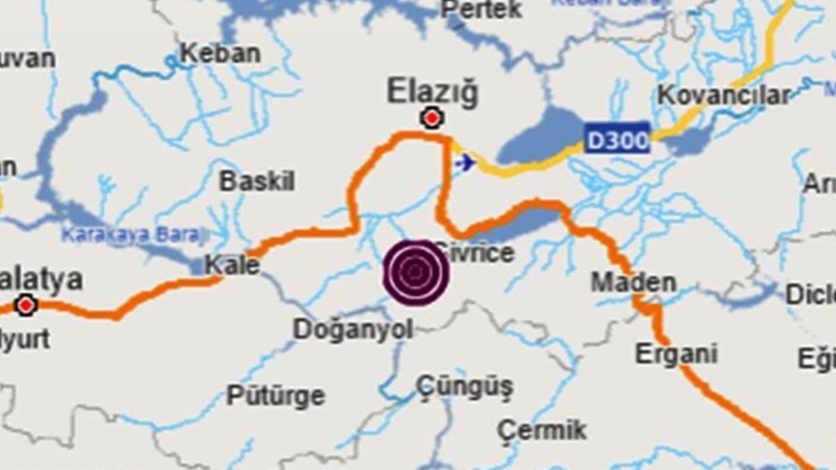 Elaz'da bir deprem daha!