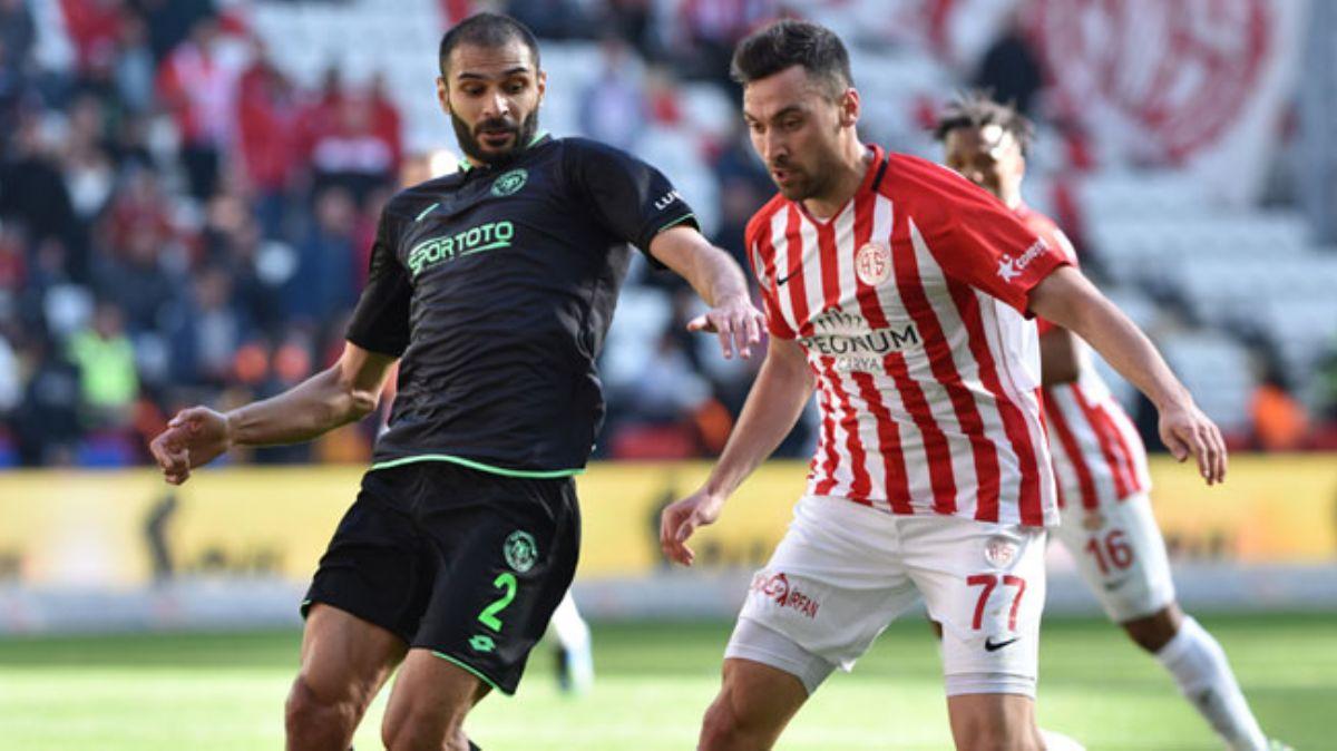 Antalyaspor Sahasında İttifak Holding Konyaspor Ile Golsüz Berabere Kaldı