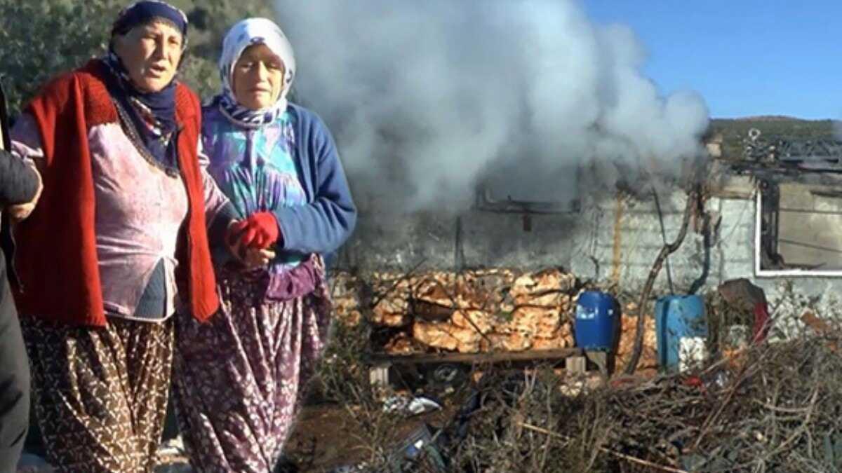 Şarjdaki telefon dehşete yol açtı! Baraka ev küle döndü