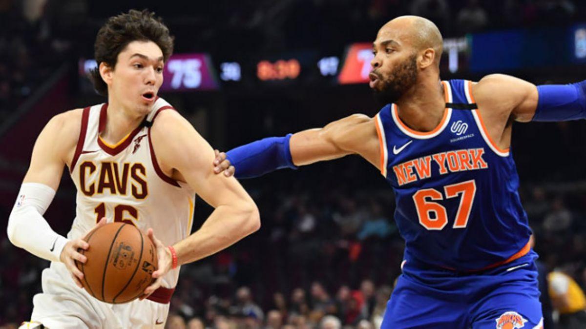 Cedi Osman' 15 say att mata Cleveland Cavaliers, New York Knicks'e boyun edi