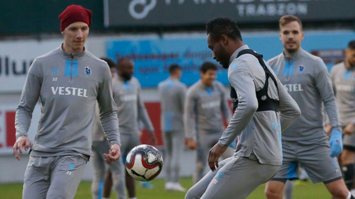 Trabzonspor, Genlerbirlii mann hazrlklarna ara vermeden balad
