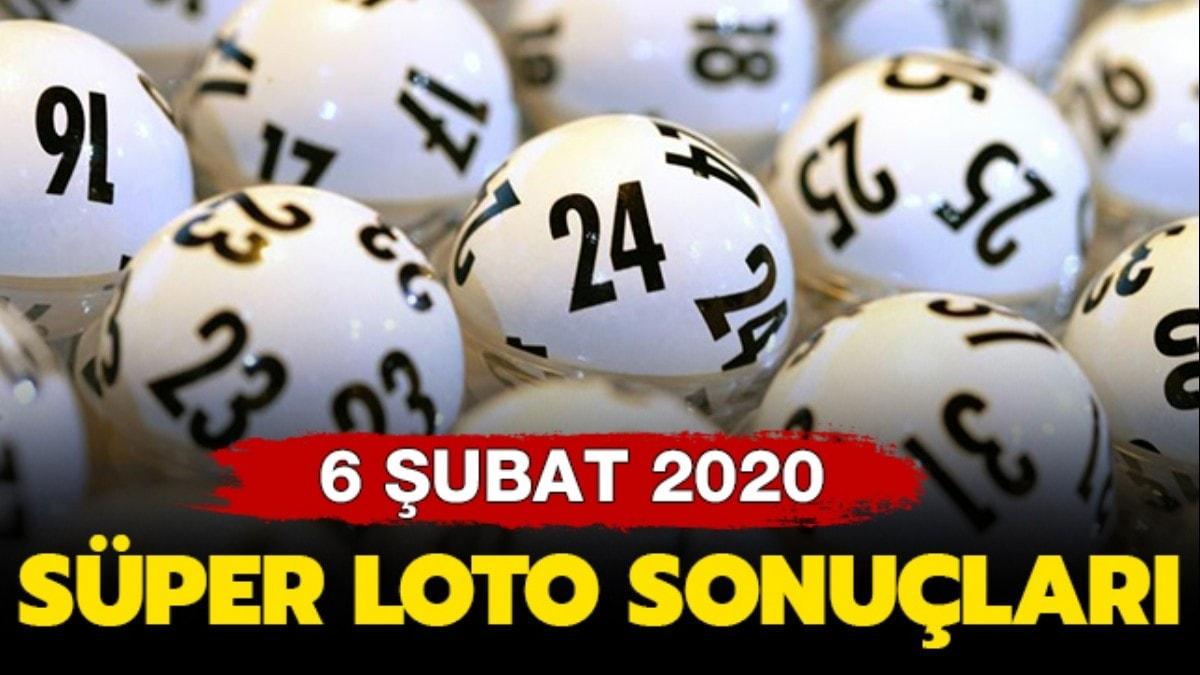 Sper Loto sonular 6 ubat 2020 