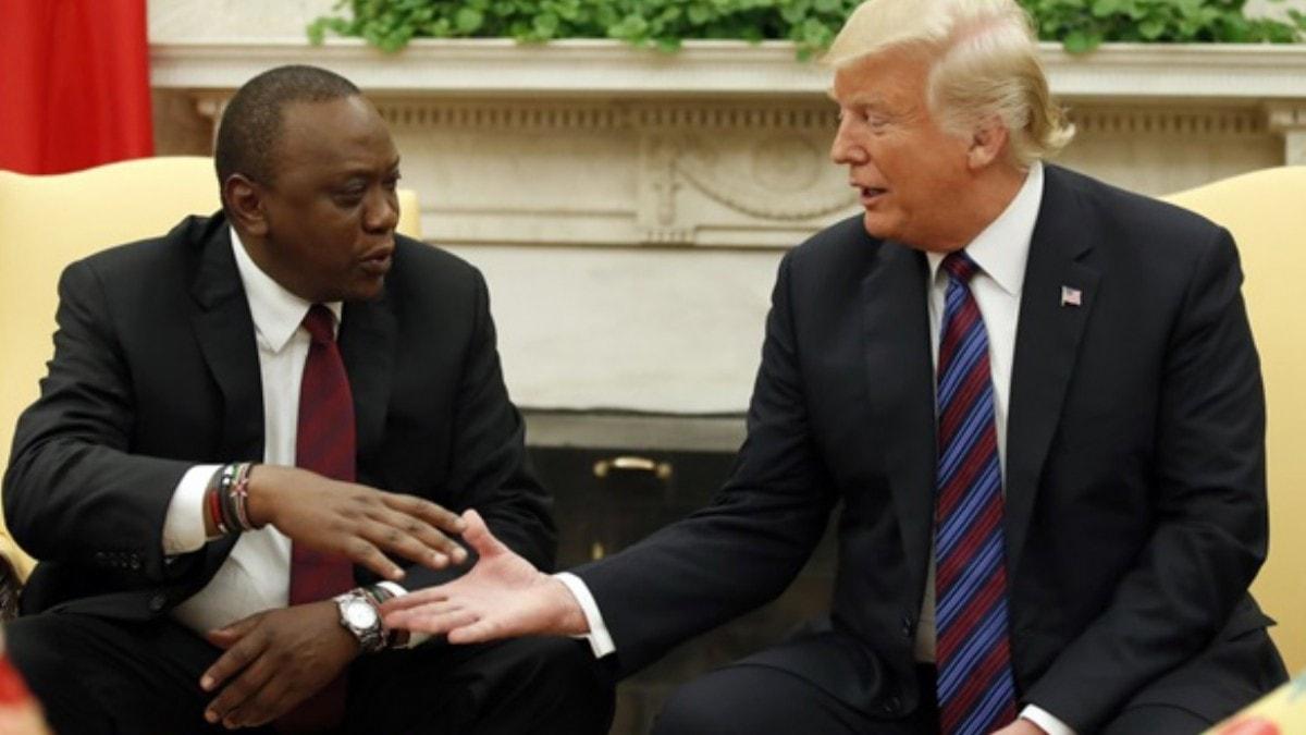 Trump, Kenya Devlet Bakan ile bir araya geldi