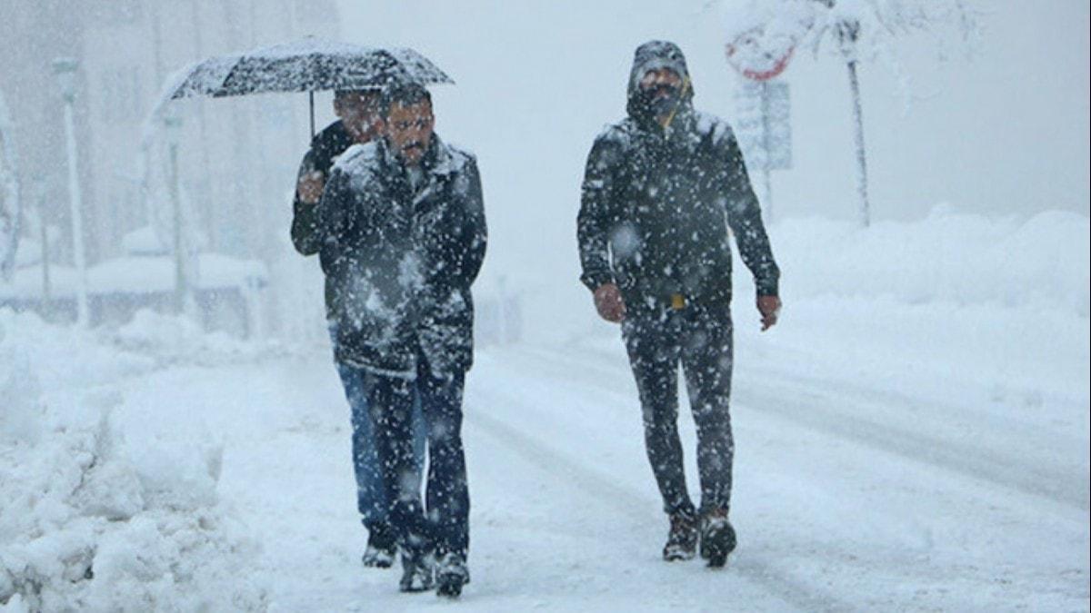 Meteoroloji'den son dakika uyars: Kuvvetli ya ve youn kar geliyor