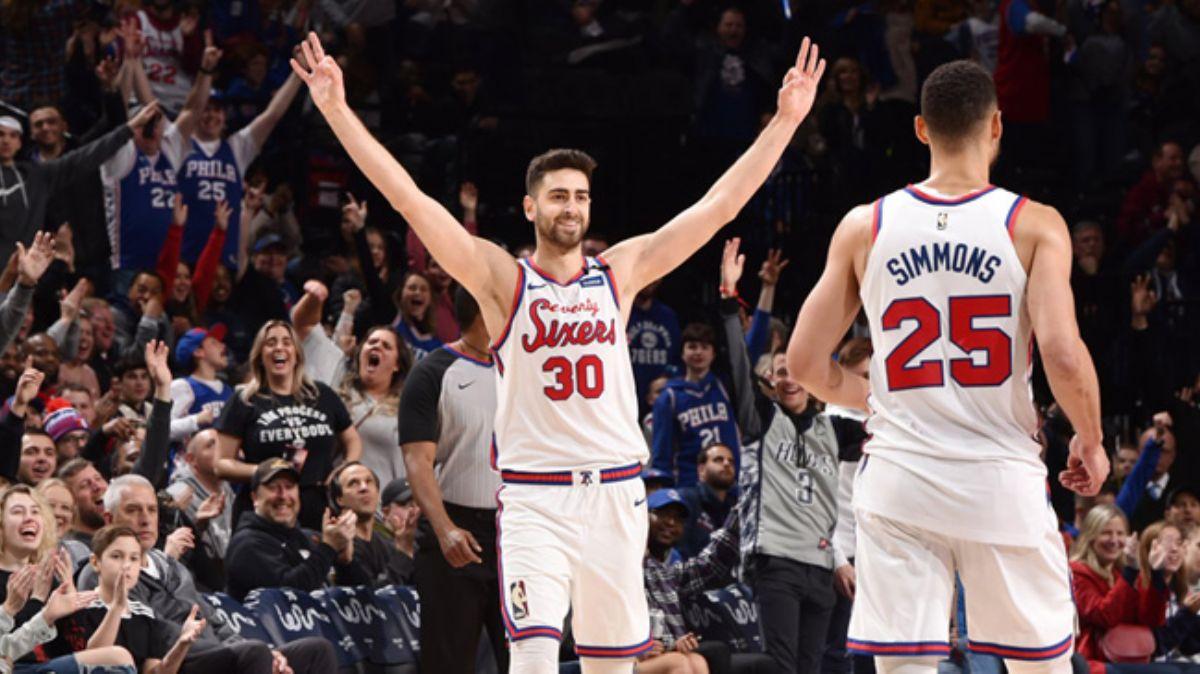 Furkan Korkmaz'n kariyer rekoru krd mata Philadelphia 76ers, Memphis Grizzlies' devirdi