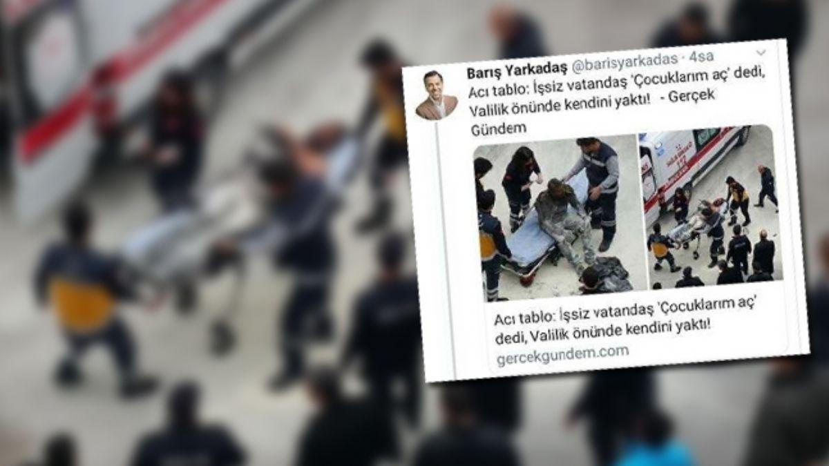 Kirli alg operasyonuna kalkmlard... Kendini yakan ii CHP maduru kt: Arkada gerekleri anlatt