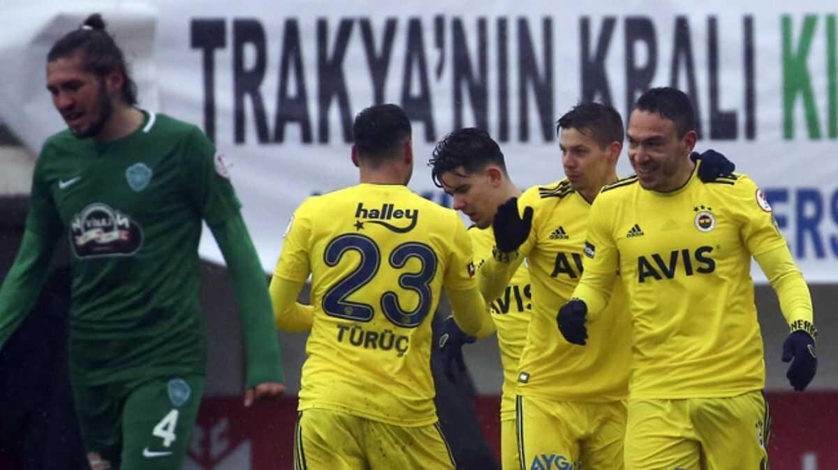 Fenerbahe, Ziraat Trkiye Kupas'nda GMG Krklarelispor'u konuk ediyor